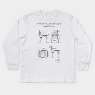 EAMES CHAIR Kids Long Sleeve T-Shirt